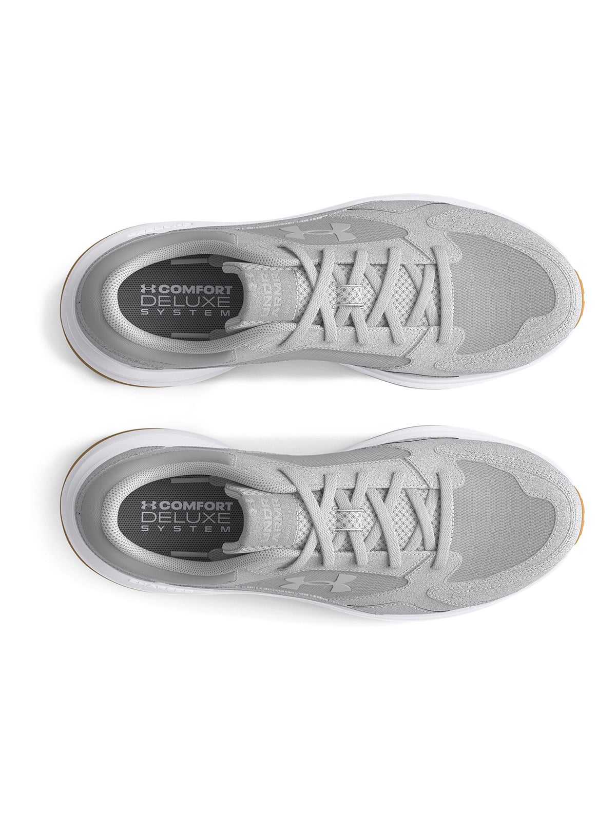 ZAPATILLA UA EDGE SUEDE GRIS MUJER UNDER ARMOUR - 5