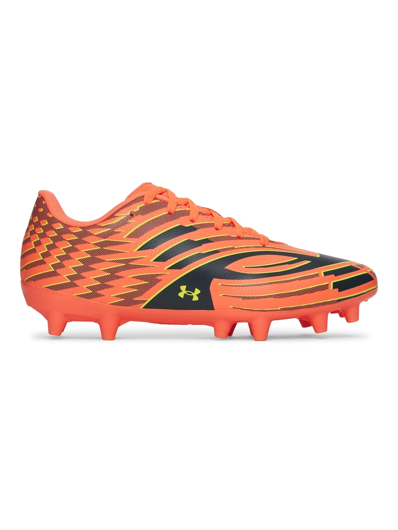 ZAPATILLA UA SHADOW CLUB 4 FG JR NARANJO NIÑO UNDER ARMOUR - 1