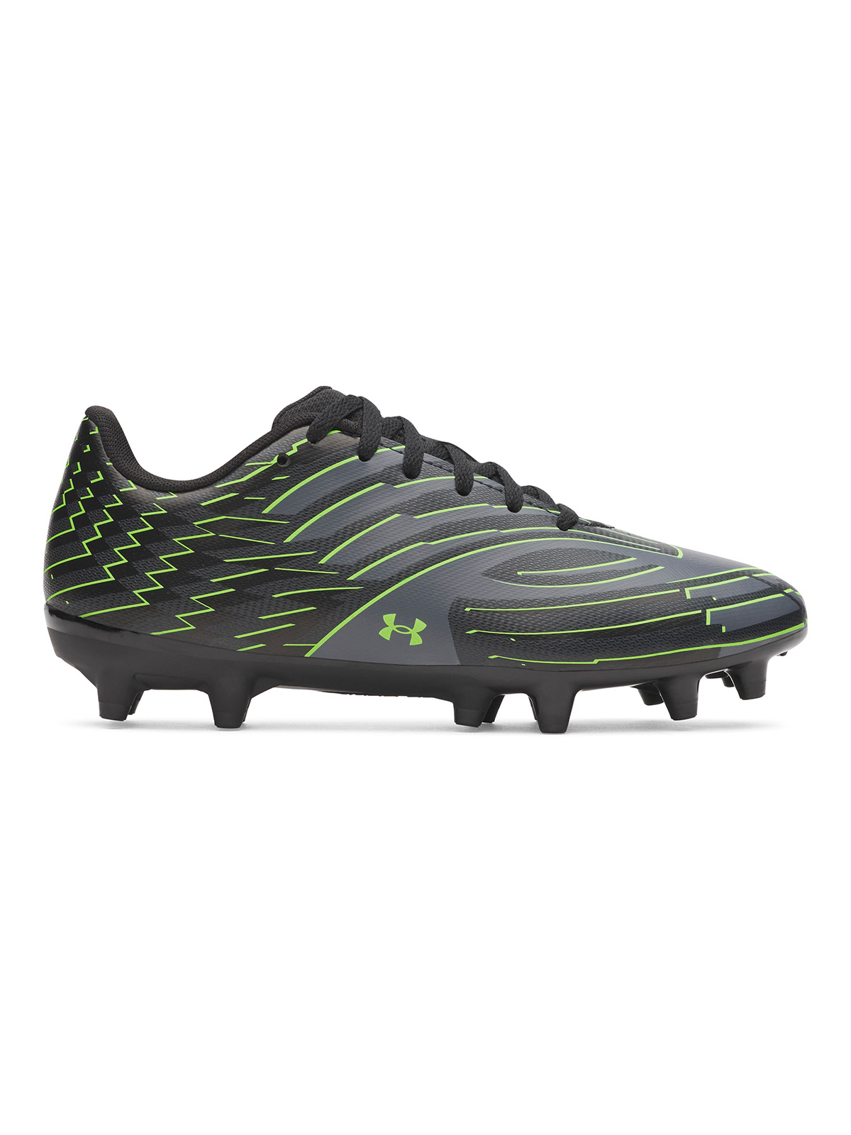 ZAPATILLA UA SHADOW CLUB 4 FG JR NEGRO NIÑO UNDER ARMOUR - 1