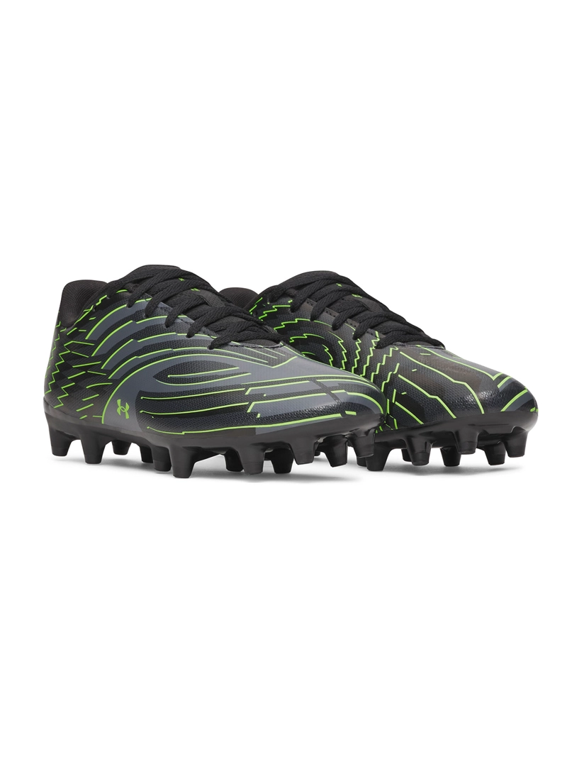 ZAPATILLA UA SHADOW CLUB 4 FG JR NEGRO NIÑO UNDER ARMOUR - 6