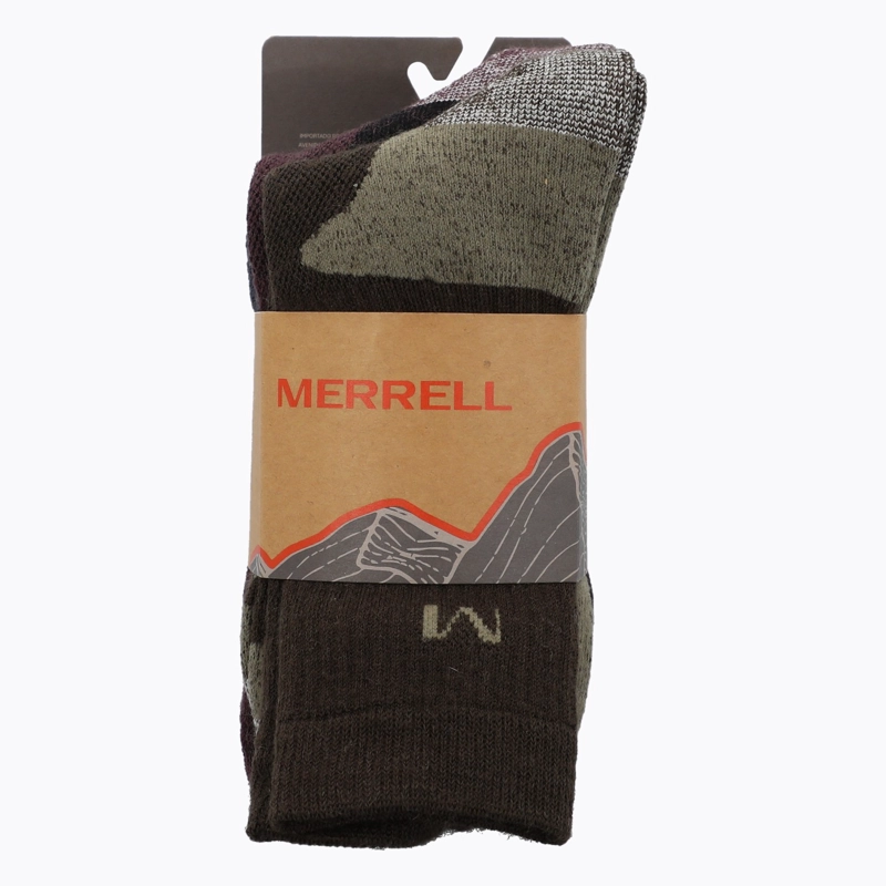 PACK 3 CALCETINES BERK TECHNICAL CREW GRIS MERRELL - 1