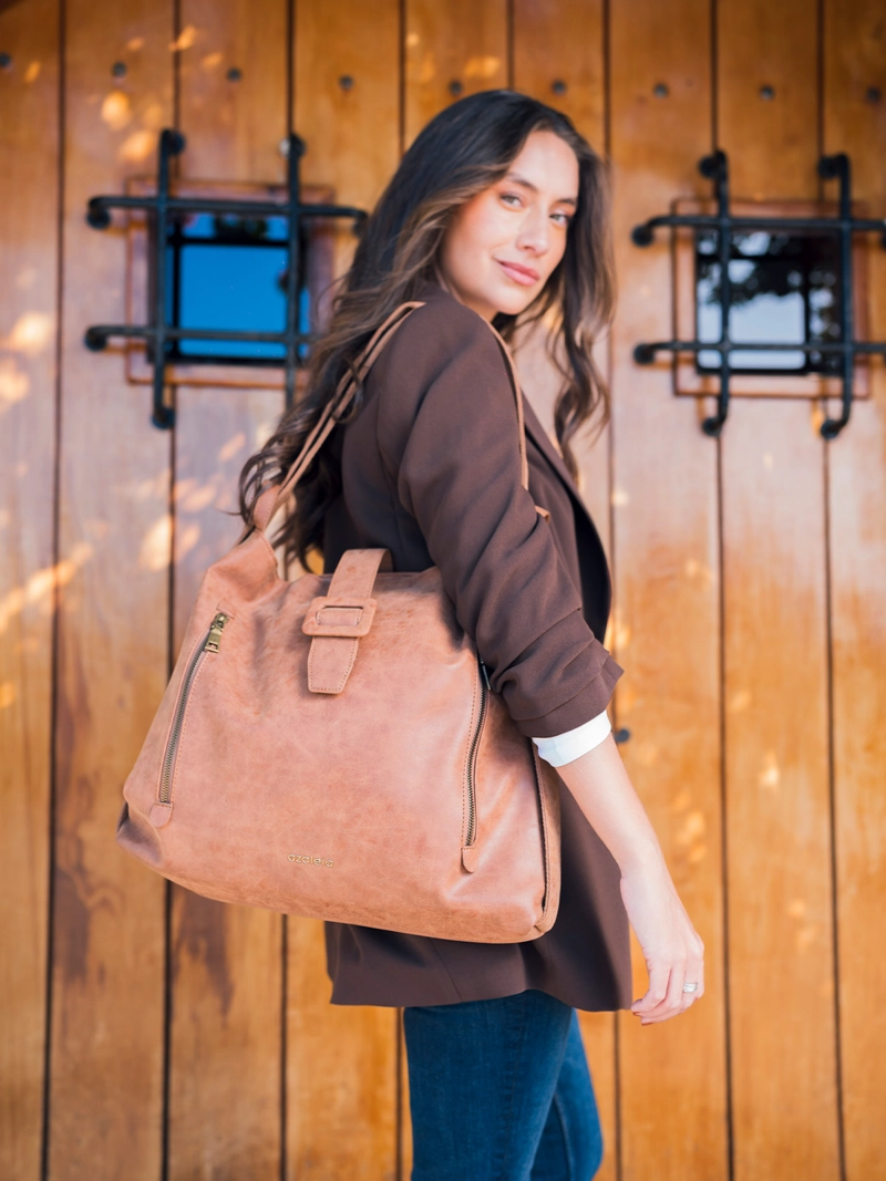 CARTERA MUJER GRANVLLE BACKBAG CAFE  AZALEIA - 2