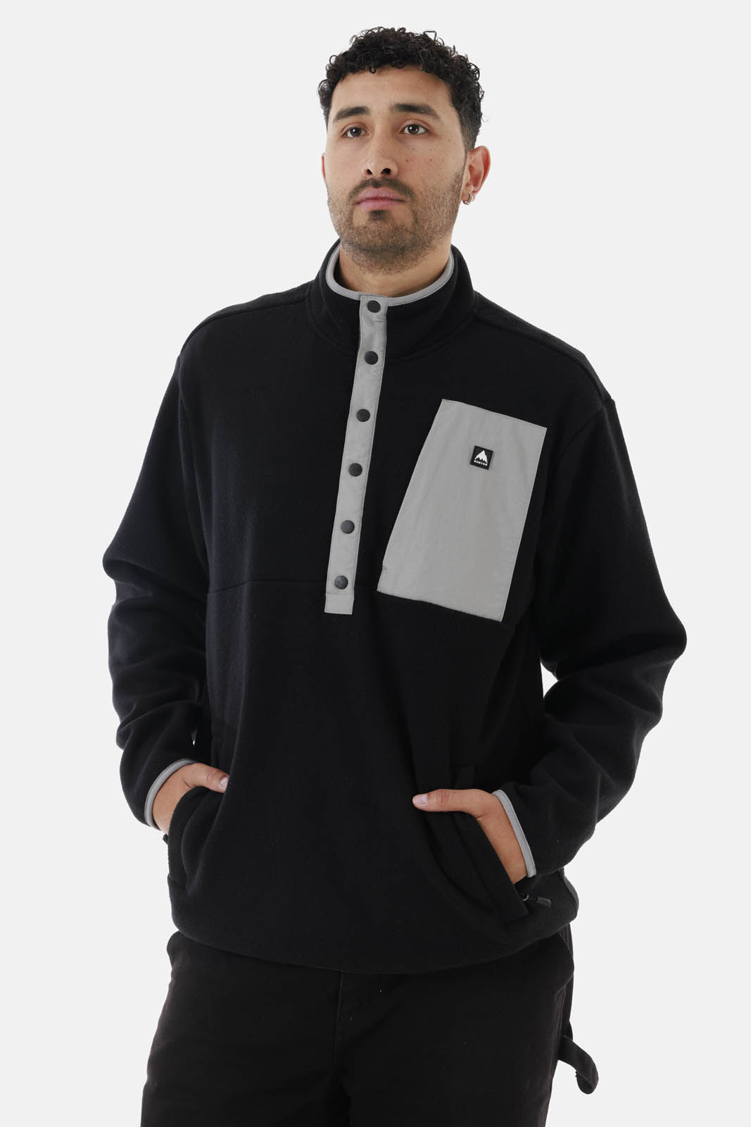 POLAR UNISEX CINDER PULLOVER NEGRO BURTON - 2