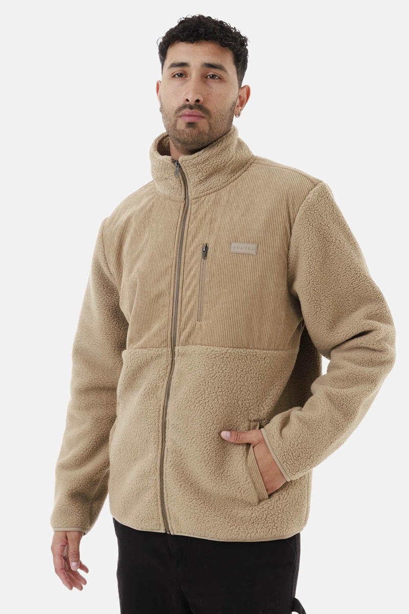 POLAR HOMBRE SHERPA BONDED CAFE  BURTON - 1