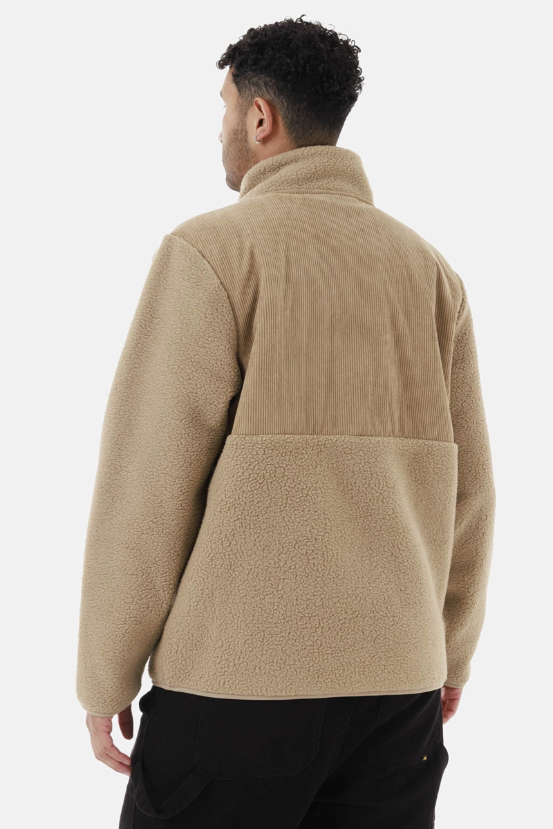 POLAR HOMBRE SHERPA BONDED CAFE  BURTON - 4