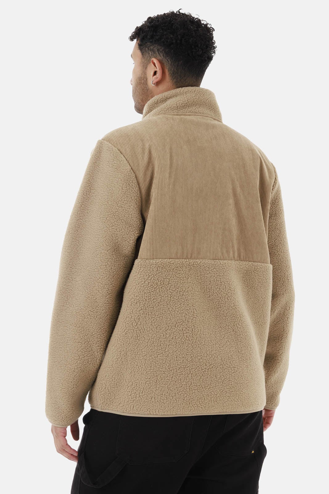 POLAR HOMBRE SHERPA BONDED CAFE  BURTON - 4