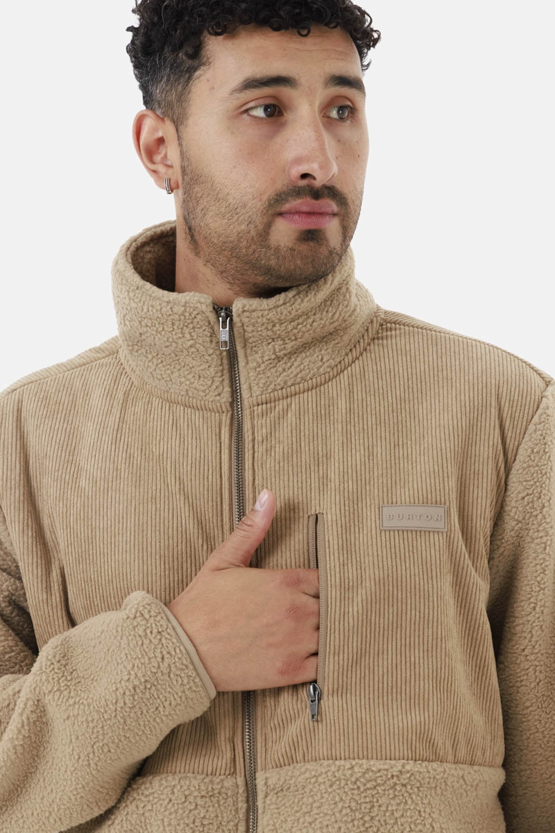 POLAR HOMBRE SHERPA BONDED CAFE  BURTON - 6