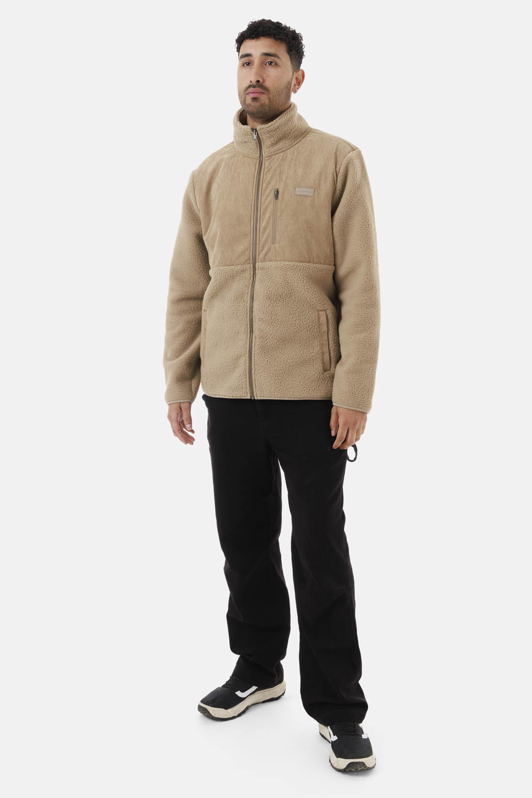 POLAR HOMBRE SHERPA BONDED CAFE  BURTON - 8