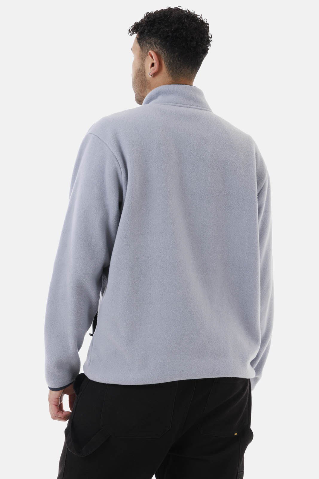 POLAR HOMBRE CINDER FULL-ZIP GRIS CLARO BURTON - 5