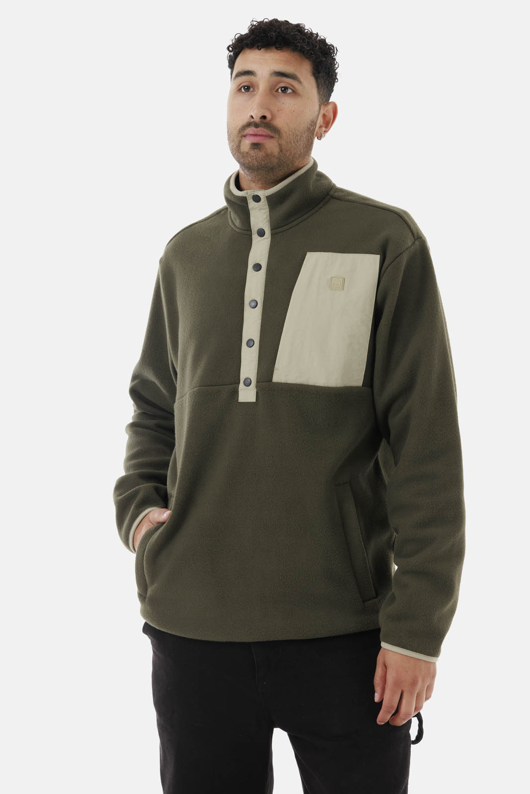 POLAR UNISEX CINDER PULLOVER VERDE BURTON - 1