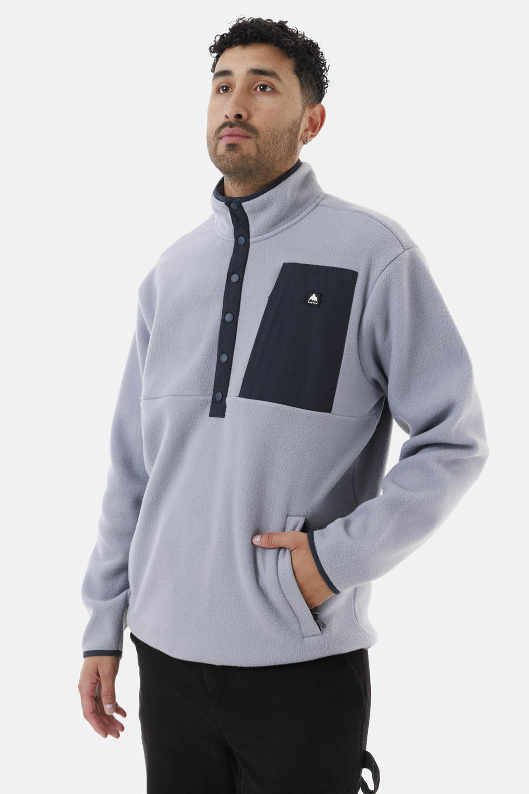 POLAR UNISEX CINDER PULLOVER GRIS BURTON - 2
