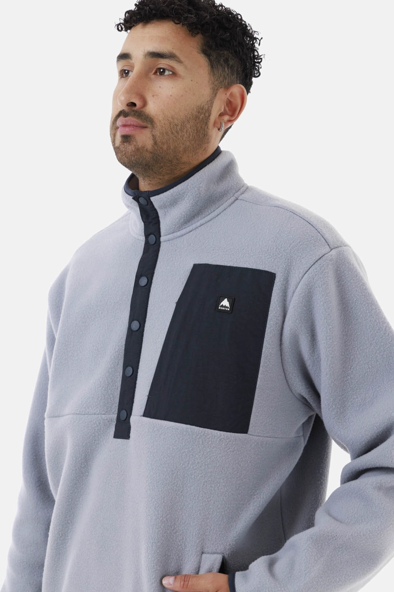 POLAR UNISEX CINDER PULLOVER GRIS BURTON - 5