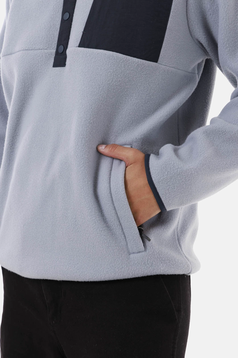 POLAR UNISEX CINDER PULLOVER GRIS BURTON - 6