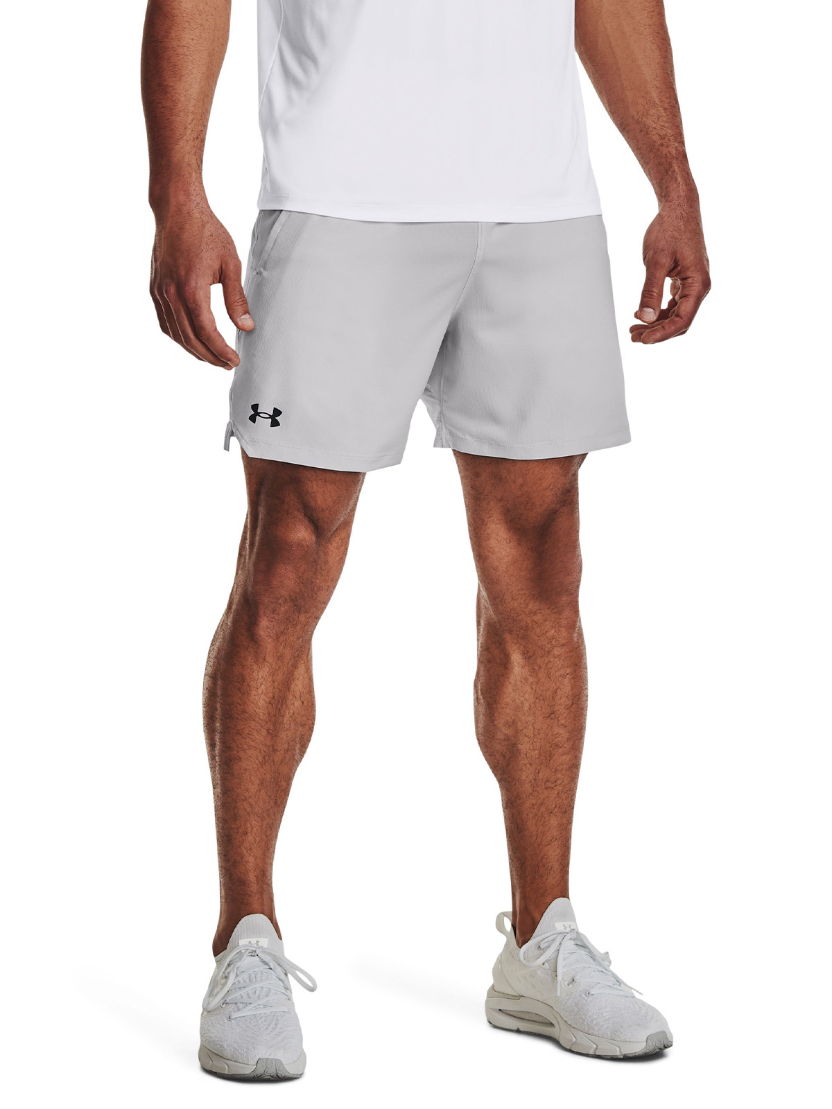 SHORT UA VANISH WOVEN 6' GRIS HOMBRE UNDER ARMOUR - 4