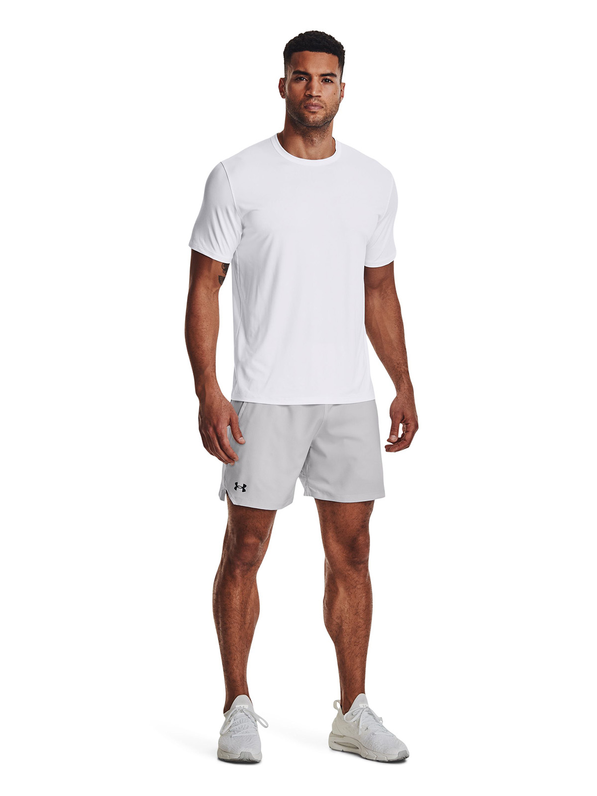 SHORT UA VANISH WOVEN 6' GRIS HOMBRE UNDER ARMOUR - 6