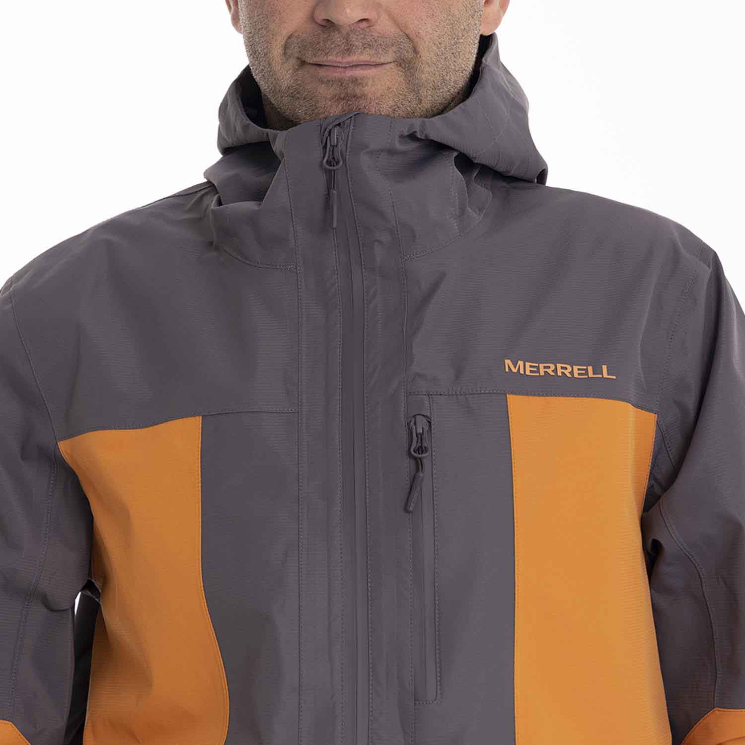 IMPERMEABLE HOMBRE BRAVO HARD SHELL GRIS MERRELL - 6