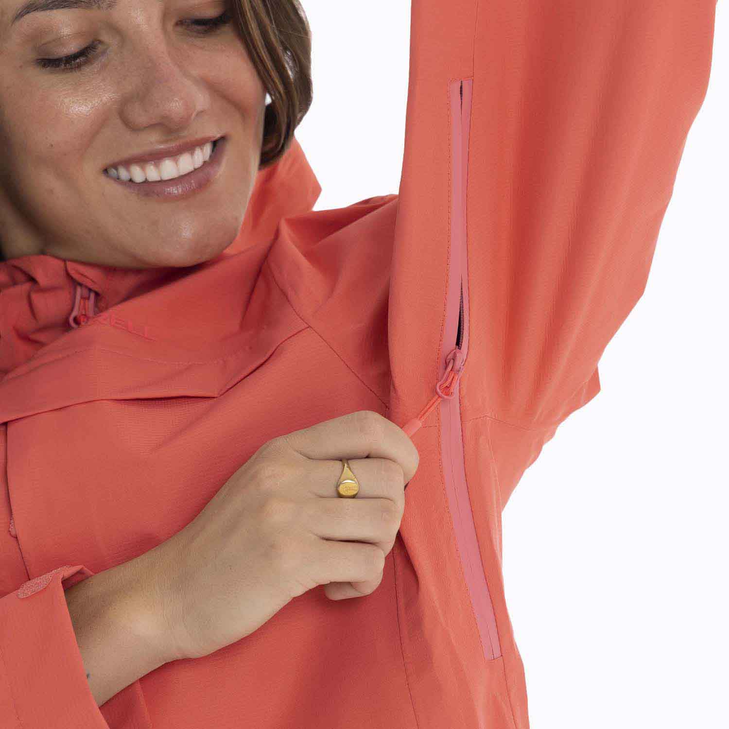 IMPERMEABLE MUJER MINNESOTA CORAL MERRELL - 6