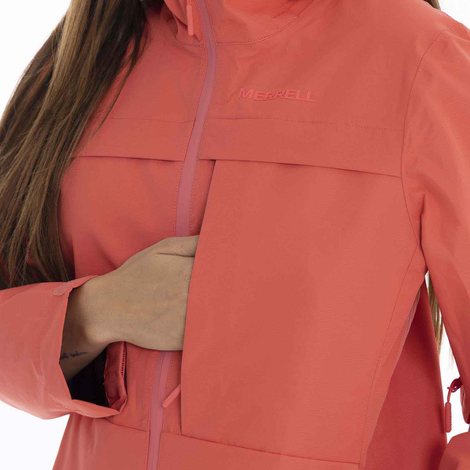 IMPERMEABLE MUJER MINNESOTA CORAL MERRELL - 7