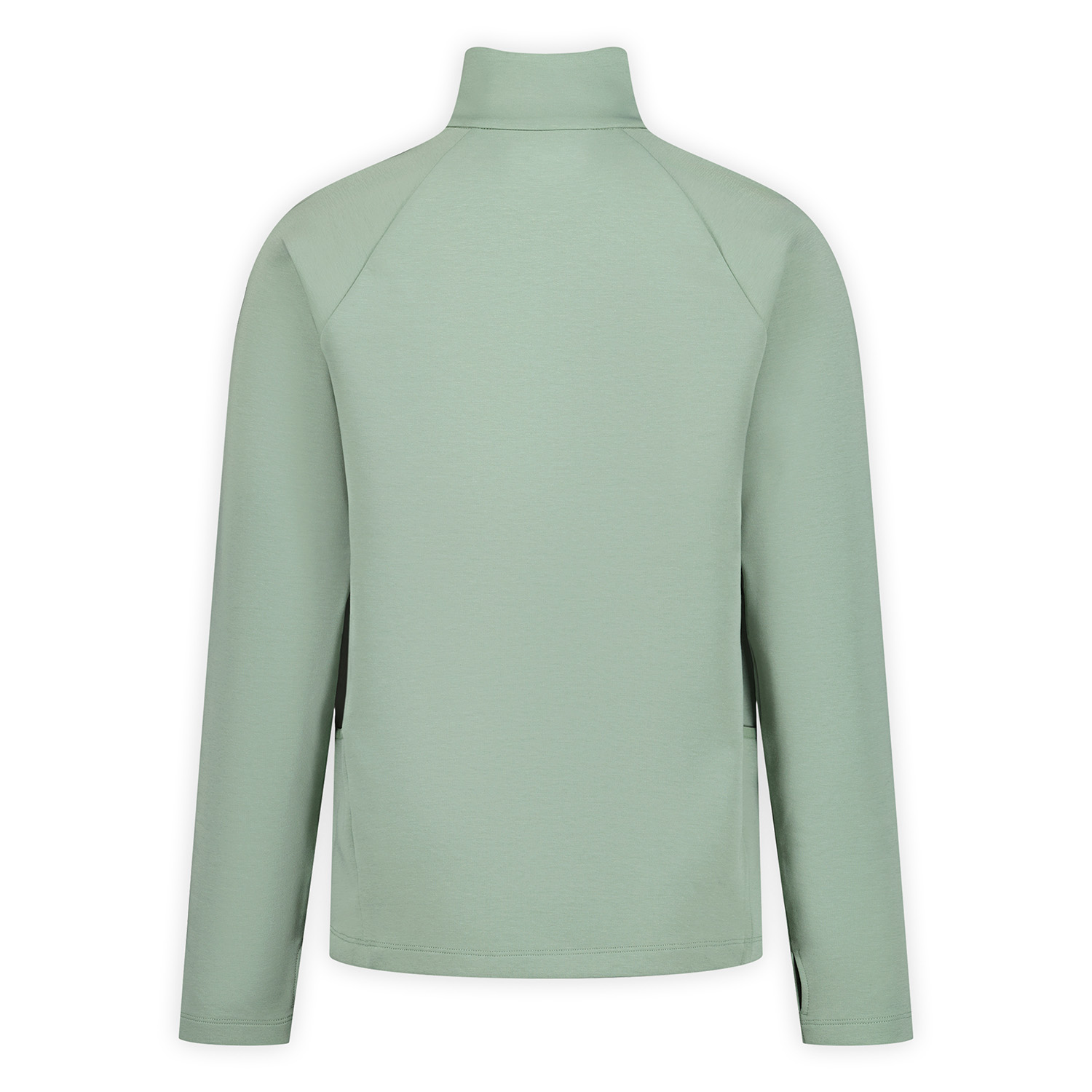 POLAR MUJER RILEY QUARTER MID ZIP LAYER VERDE MERRELL - 8