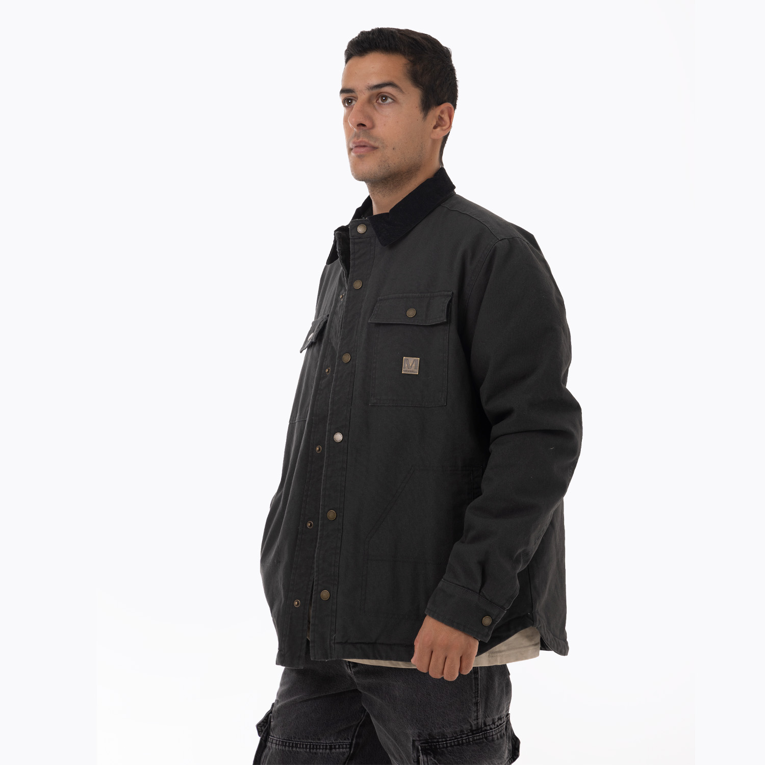 CHAQUETA HOMBRE CHARIS PADDED GRIS OSCURO MERRELL - 2