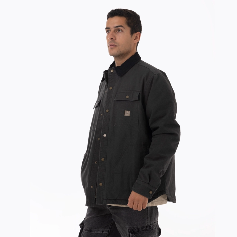 CHAQUETA HOMBRE CHARIS PADDED GRIS OSCURO MERRELL - 2