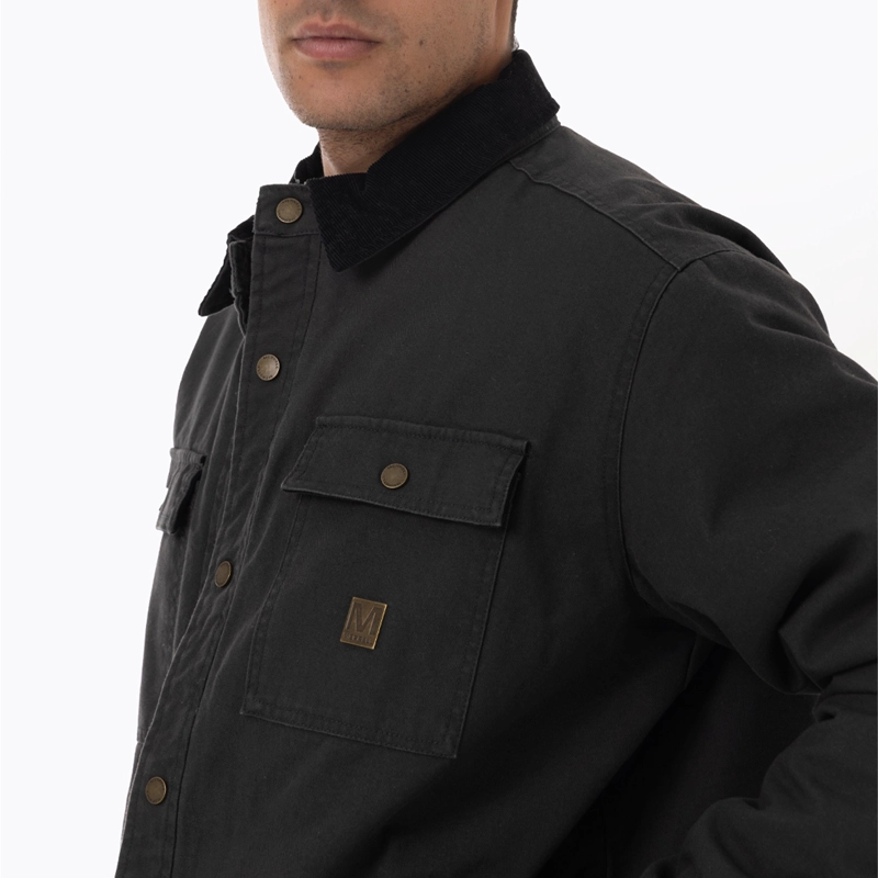 CHAQUETA HOMBRE CHARIS PADDED GRIS OSCURO MERRELL - 5