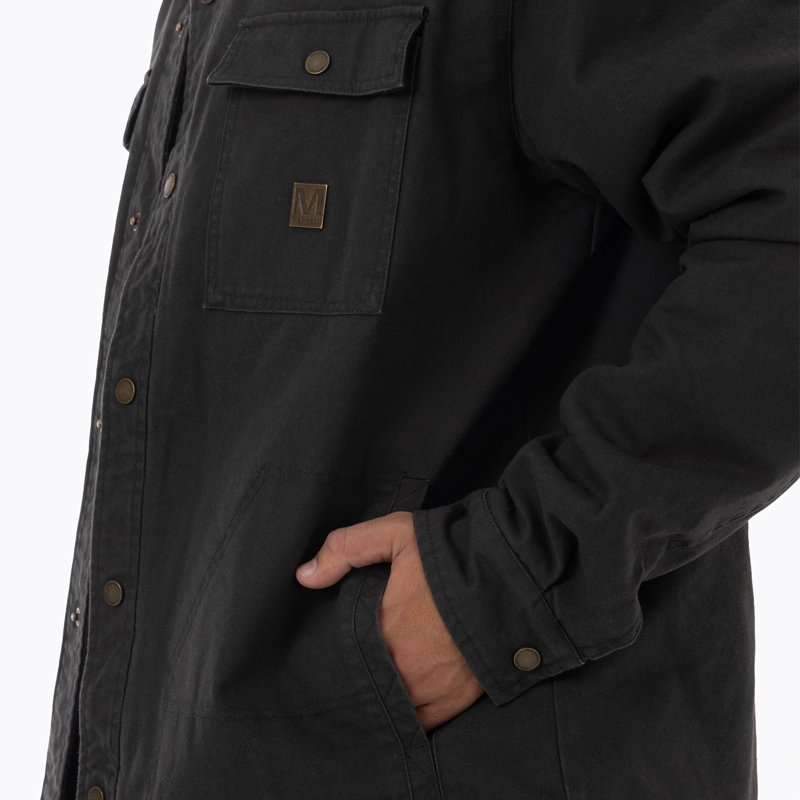 CHAQUETA HOMBRE CHARIS PADDED GRIS OSCURO MERRELL - 6