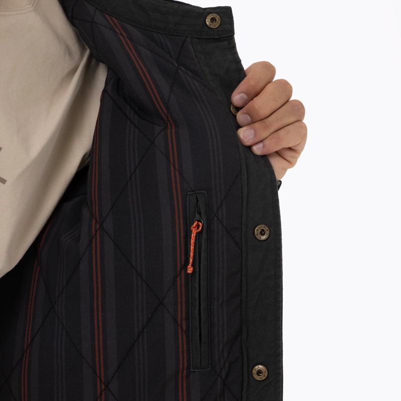 CHAQUETA HOMBRE CHARIS PADDED GRIS OSCURO MERRELL - 7