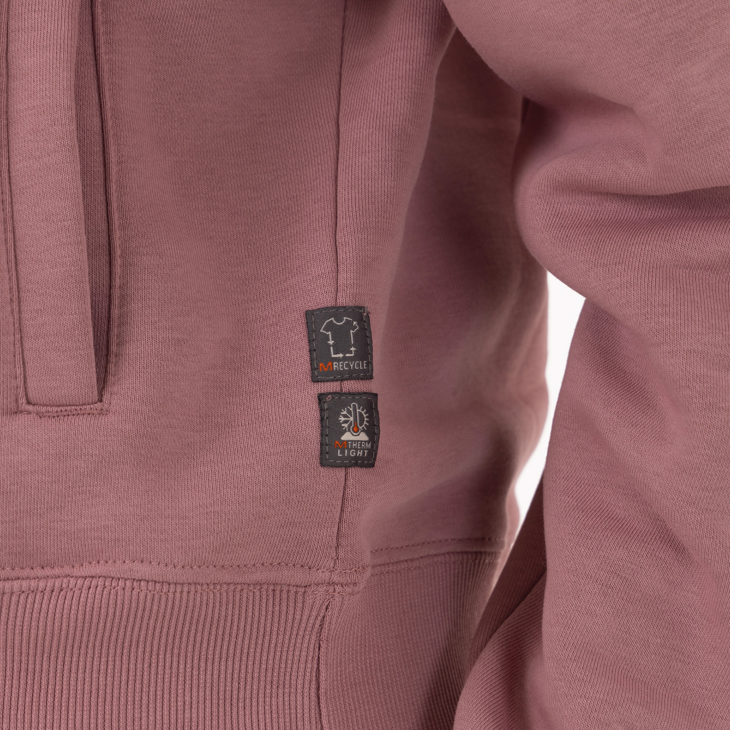 POLERON MUJER LOGO HOODIE ROSADO MERRELL - 6
