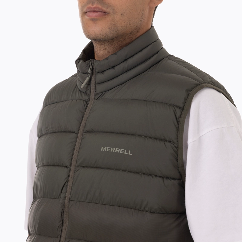 PARKA SIN MANGAS HOMBRE HAZEIS VERDE MERRELL - 5