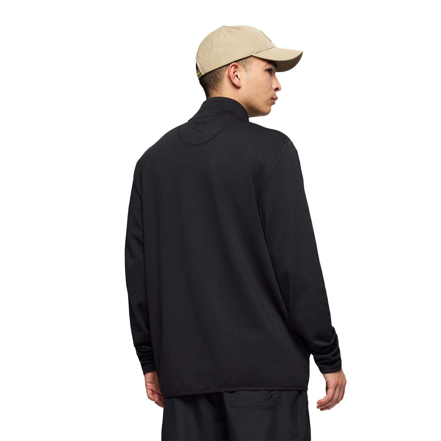 POLAR HOMBRE LAWRENCE MOCK NECK MID LAYER NEGRO MERRELL - 4