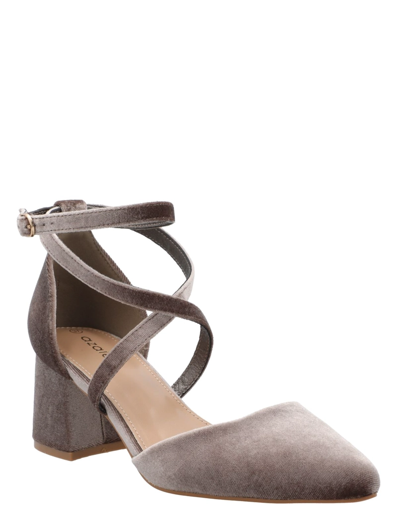 ZAPATO MUJER ELEGANCE TAUPE AZALEIA - 1