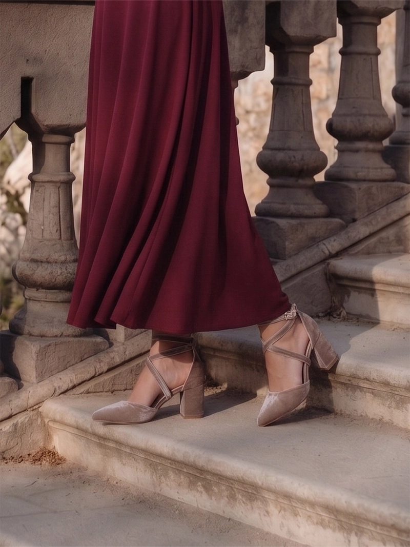 ZAPATO MUJER ELEGANCE TAUPE AZALEIA - 2