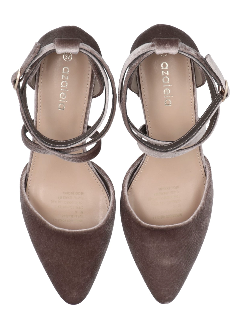 ZAPATO MUJER ELEGANCE TAUPE AZALEIA - 9
