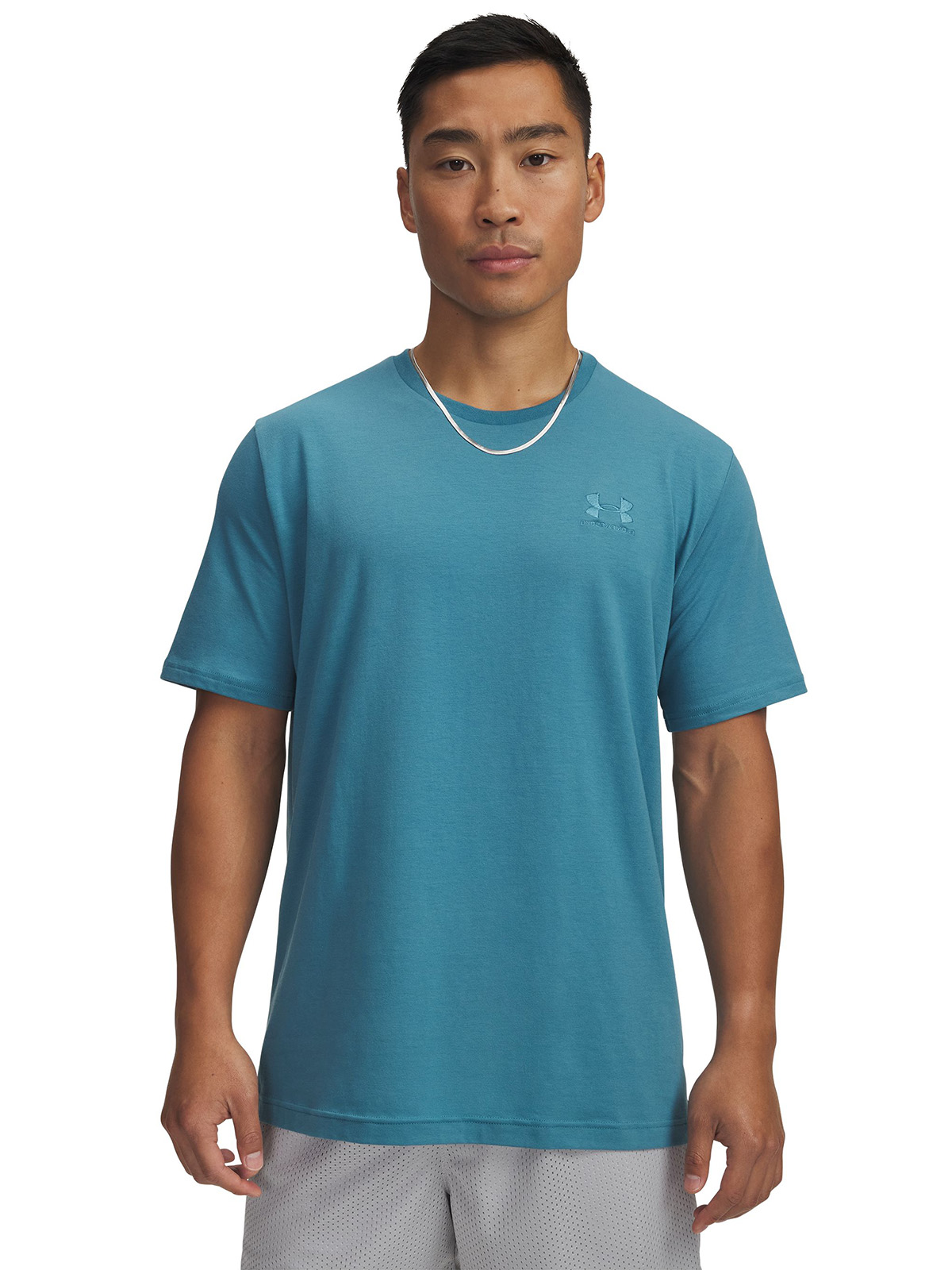 POLERA M/C HOMBRE ICON  AZUL UNDER ARMOUR - 1