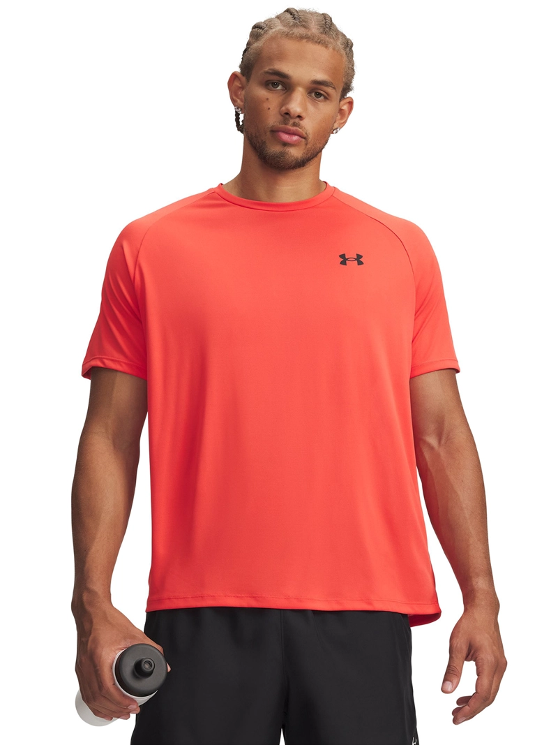 UNDER ARMOUR POLERA M/C HOMBRE TECH 2.0 ROJO UNDER ARMOUR