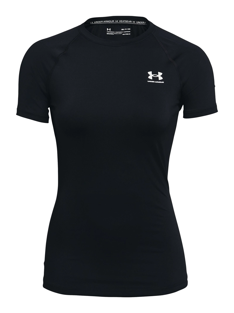 PRIMERA CAPA SUPERIOR MUJER HEATGEAR COMP SUPERIOR NEGRO UNDER ARMOUR - 1