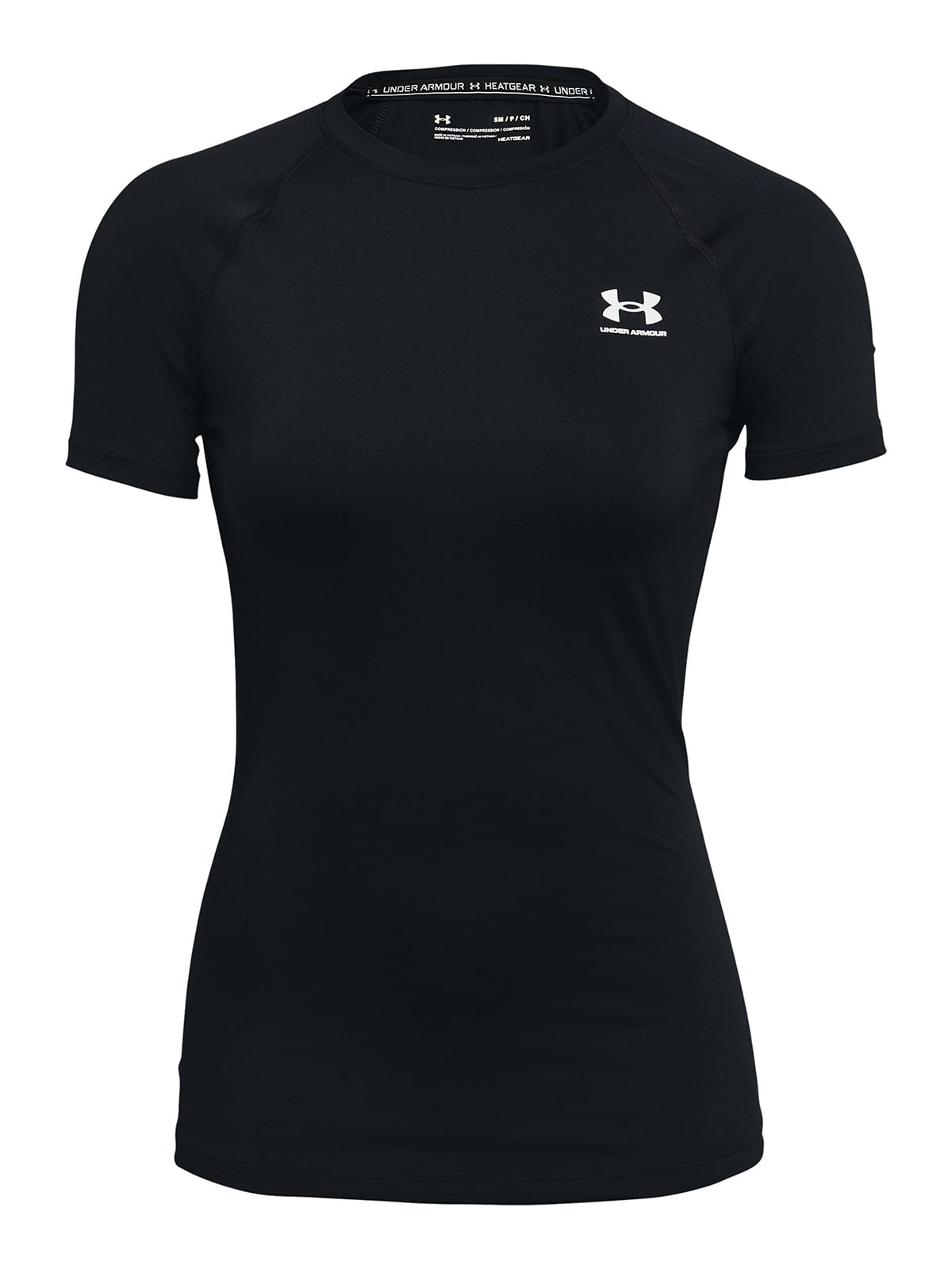 PRIMERA CAPA SUPERIOR MUJER HEATGEAR COMP SUPERIOR NEGRO UNDER ARMOUR - 1