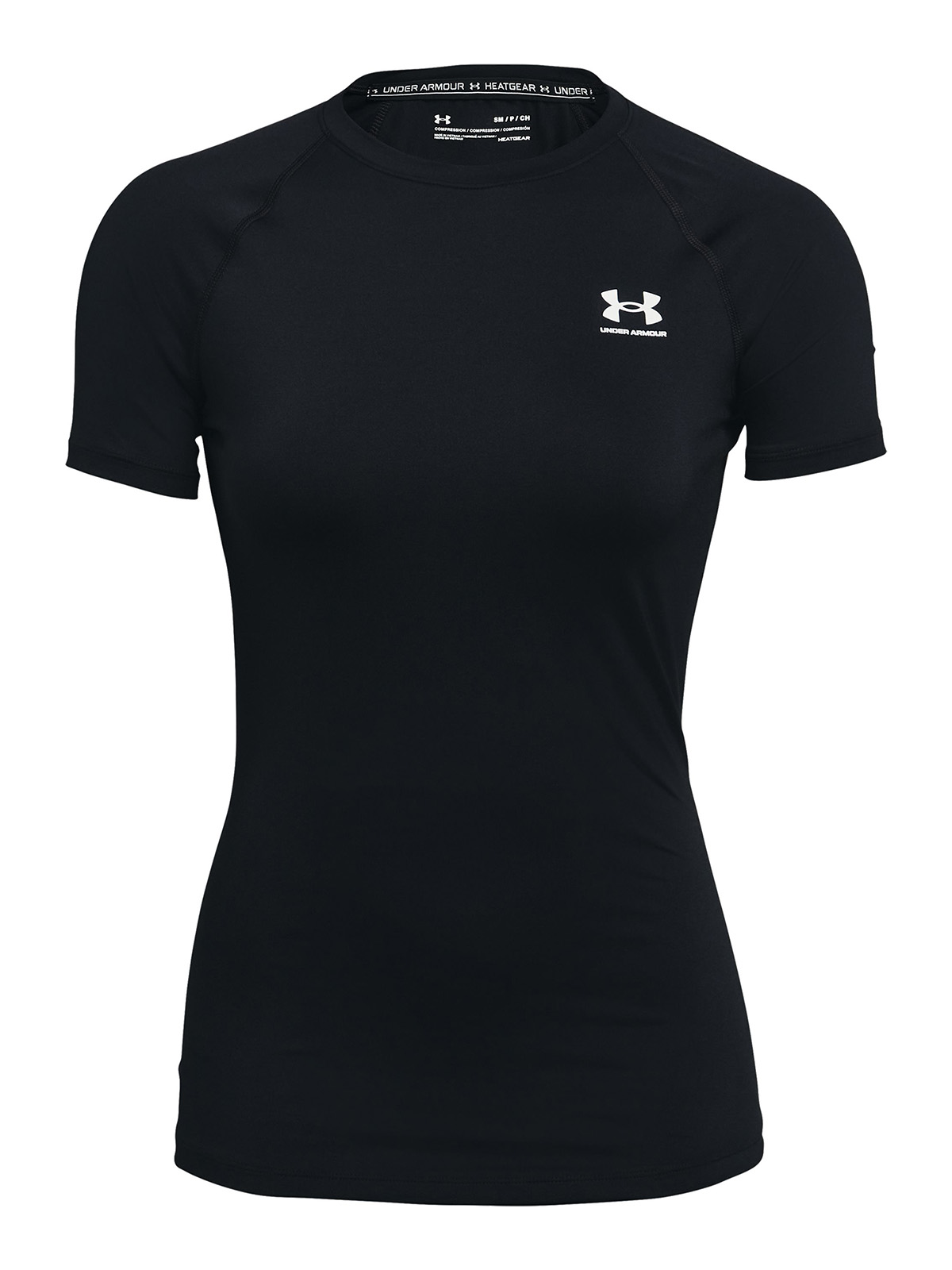 PRIMERA CAPA SUPERIOR MUJER HEATGEAR COMP SUPERIOR NEGRO UNDER ARMOUR - 1