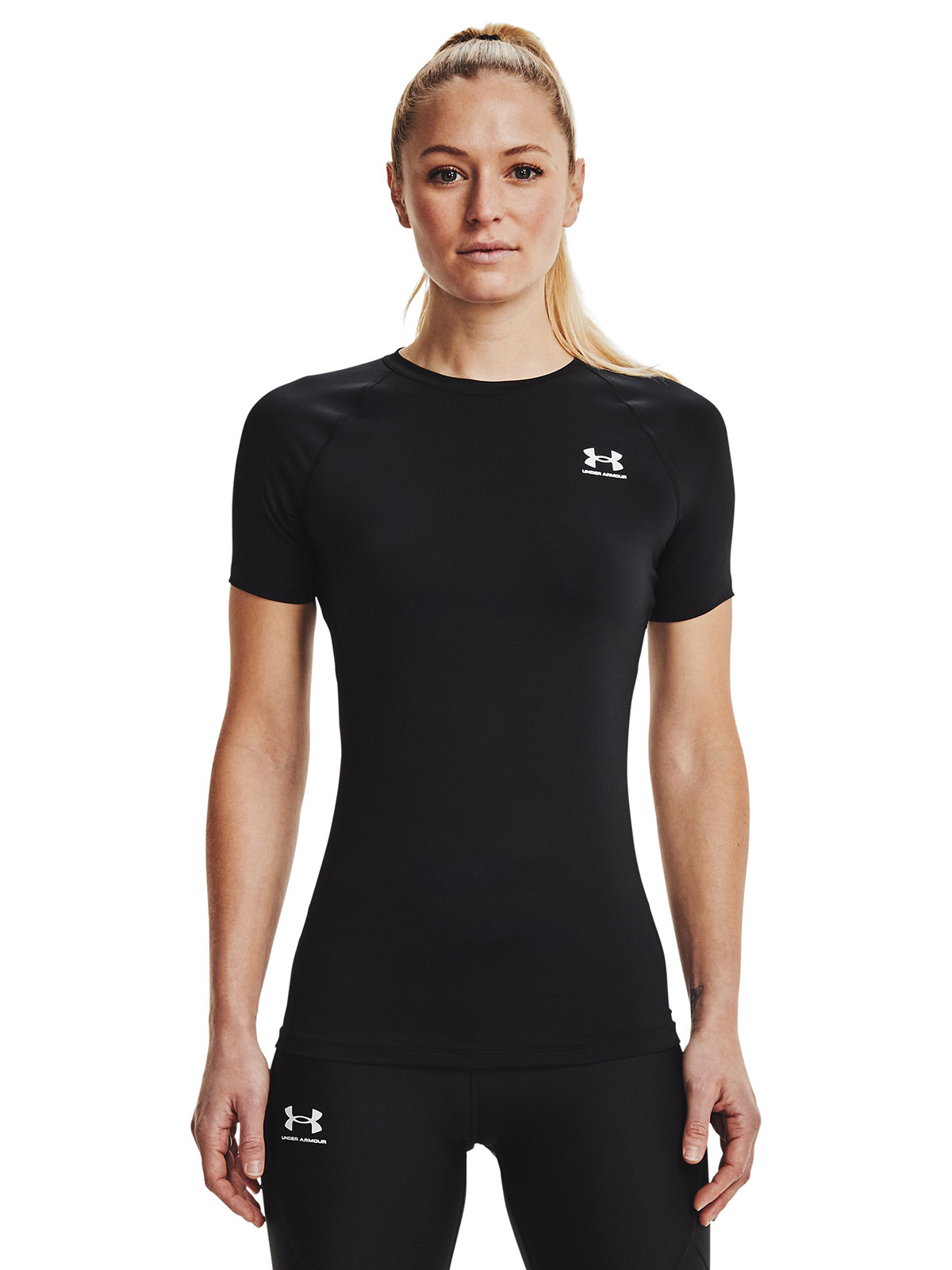 PRIMERA CAPA SUPERIOR MUJER HEATGEAR COMP SUPERIOR NEGRO UNDER ARMOUR - 4