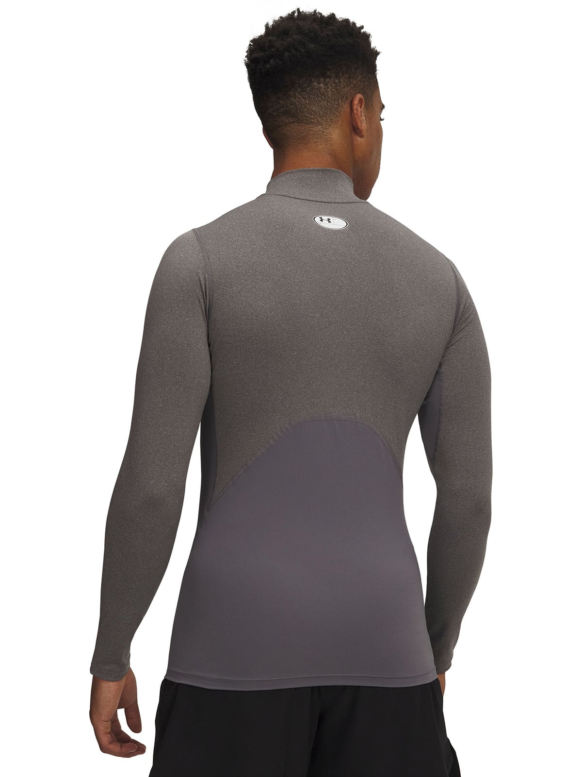 PRIMERA CAPA SUPERIOR HOMBRE HEATGEAR MOCK SUPERIOR GRIS UNDER ARMOUR - 5