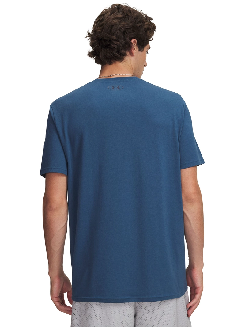 POLERA M/C HOMBRE LEFT CHEST LOGO AZUL UNDER ARMOUR - 2