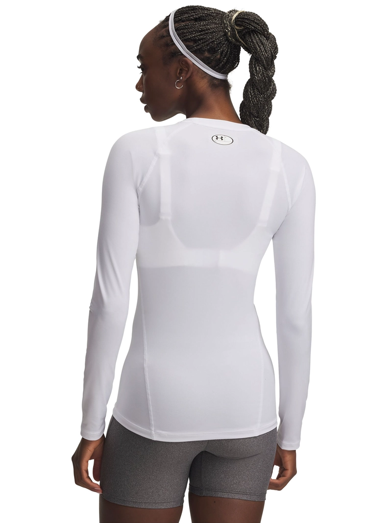 PRIMERA CAPA SUPERIOR MUJER HG COMPRESSION BLANCO UNDER ARMOUR - 2