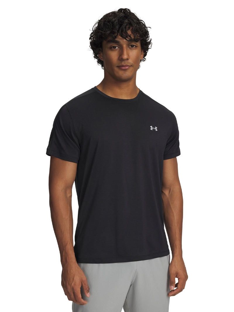POLERA M/C HOMBRE VELOCITI REFLECTANTE SS POLERA NEGRO UNDER ARMOUR - 1