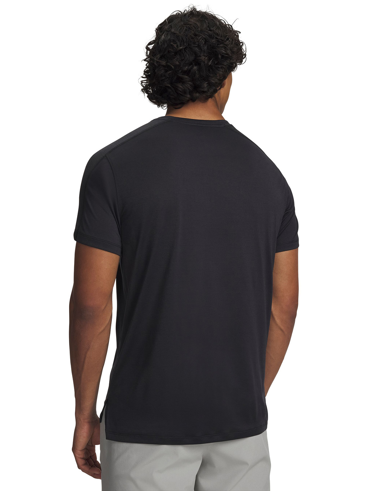 POLERA M/C HOMBRE VELOCITI REFLECTANTE SS POLERA NEGRO UNDER ARMOUR - 2