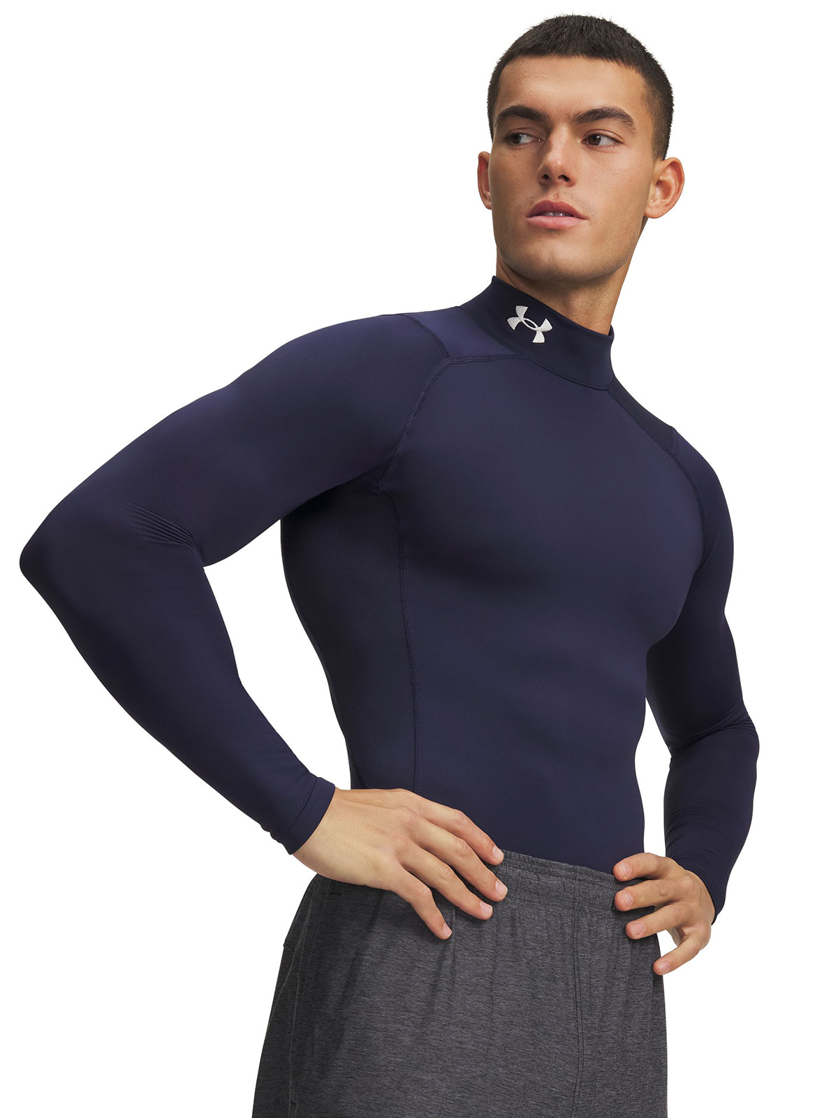 PRIMERA CAPA SUPERIOR HOMBRE COLDGEAR COMP MOCK AZUL UNDER ARMOUR - 4