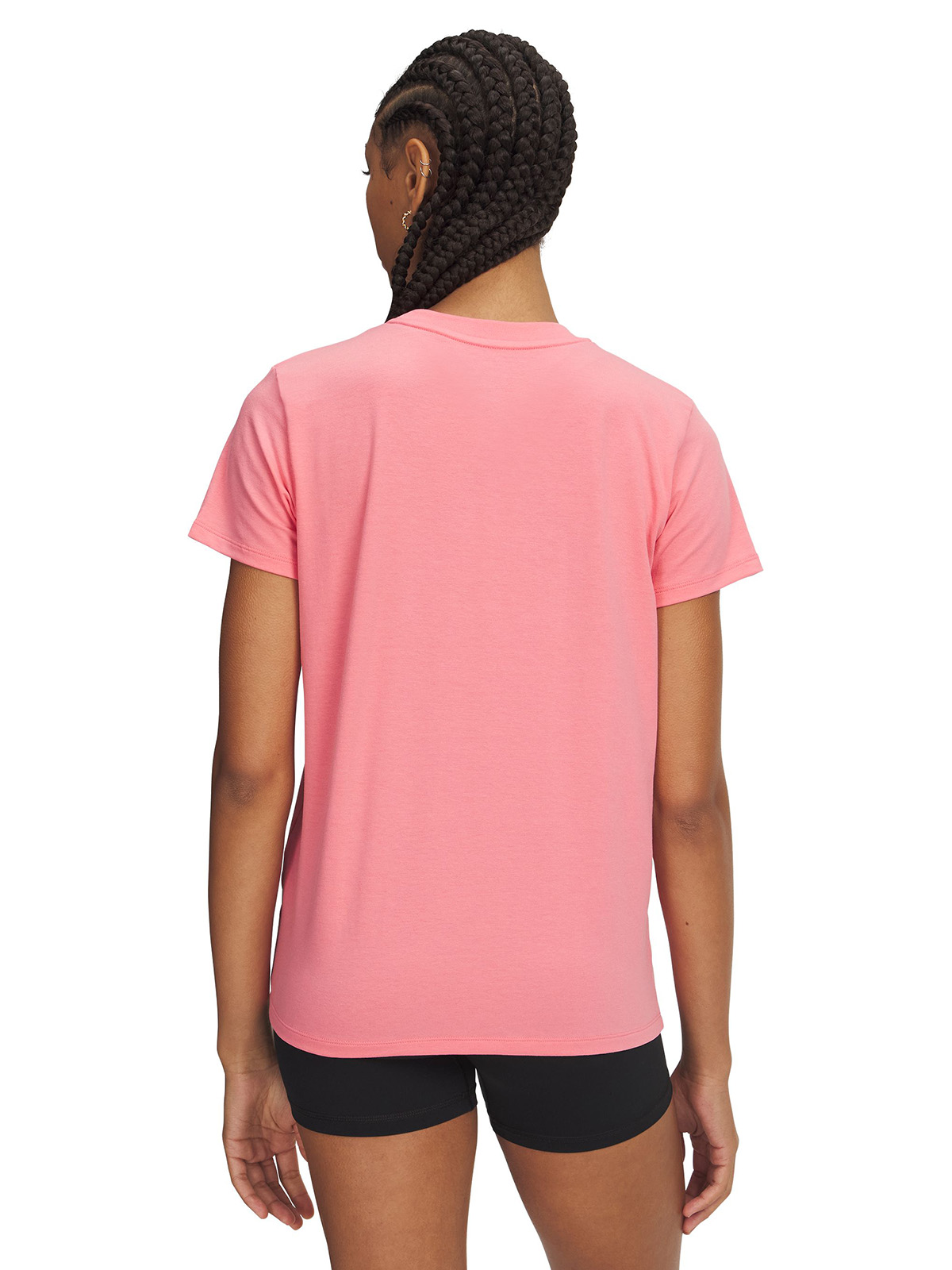 POLERA M/C MUJER RIVAL CORE SS ROSADO UNDER ARMOUR - 2