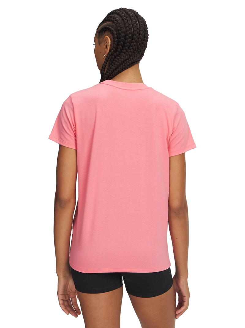 POLERA M/C MUJER RIVAL CORE SS ROSADO UNDER ARMOUR - 2