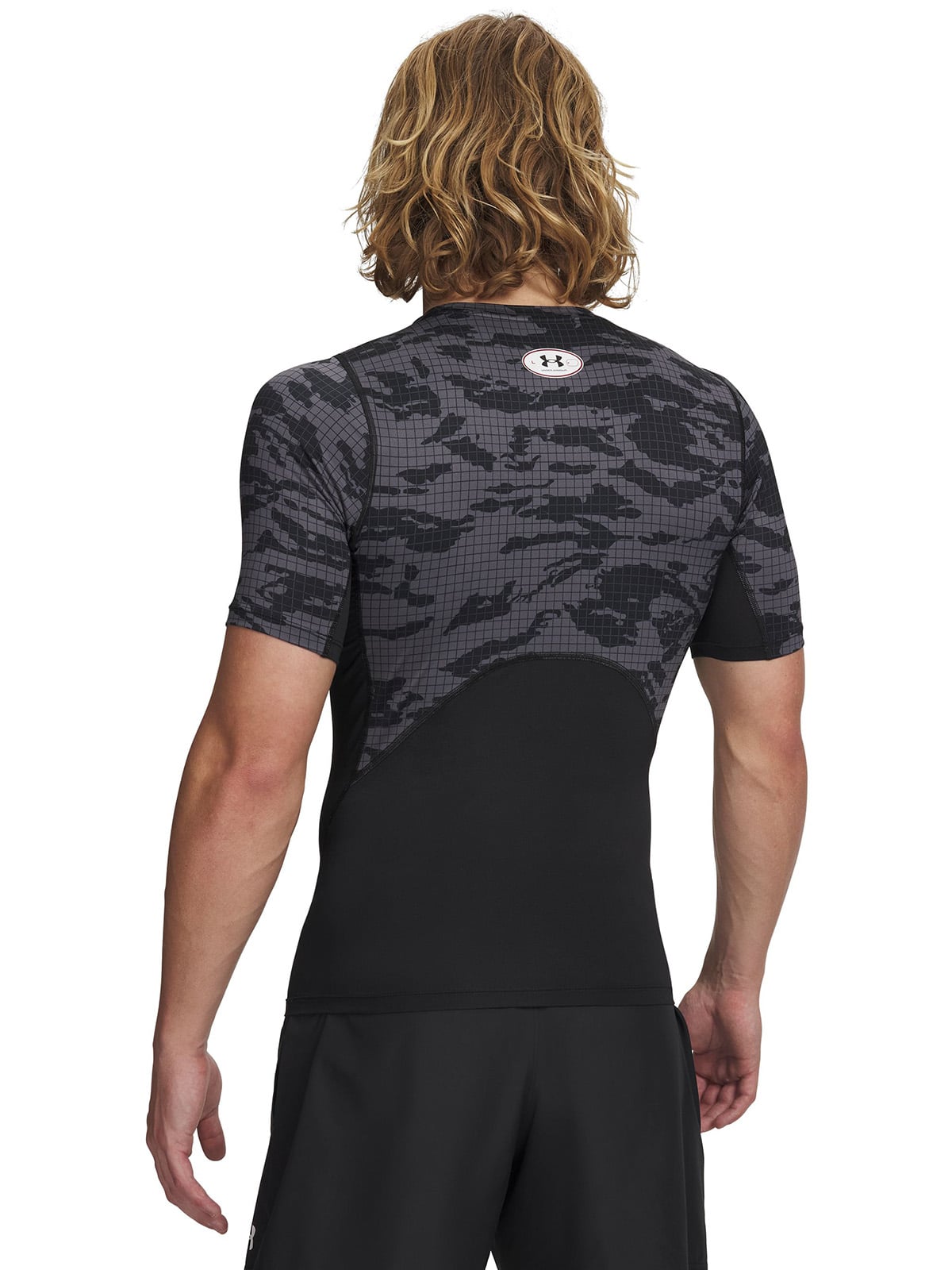 PRIMERA CAPA SUPERIOR HOMBRE HEATGEAR PRINTED SS NEGRO UNDER ARMOUR - 2