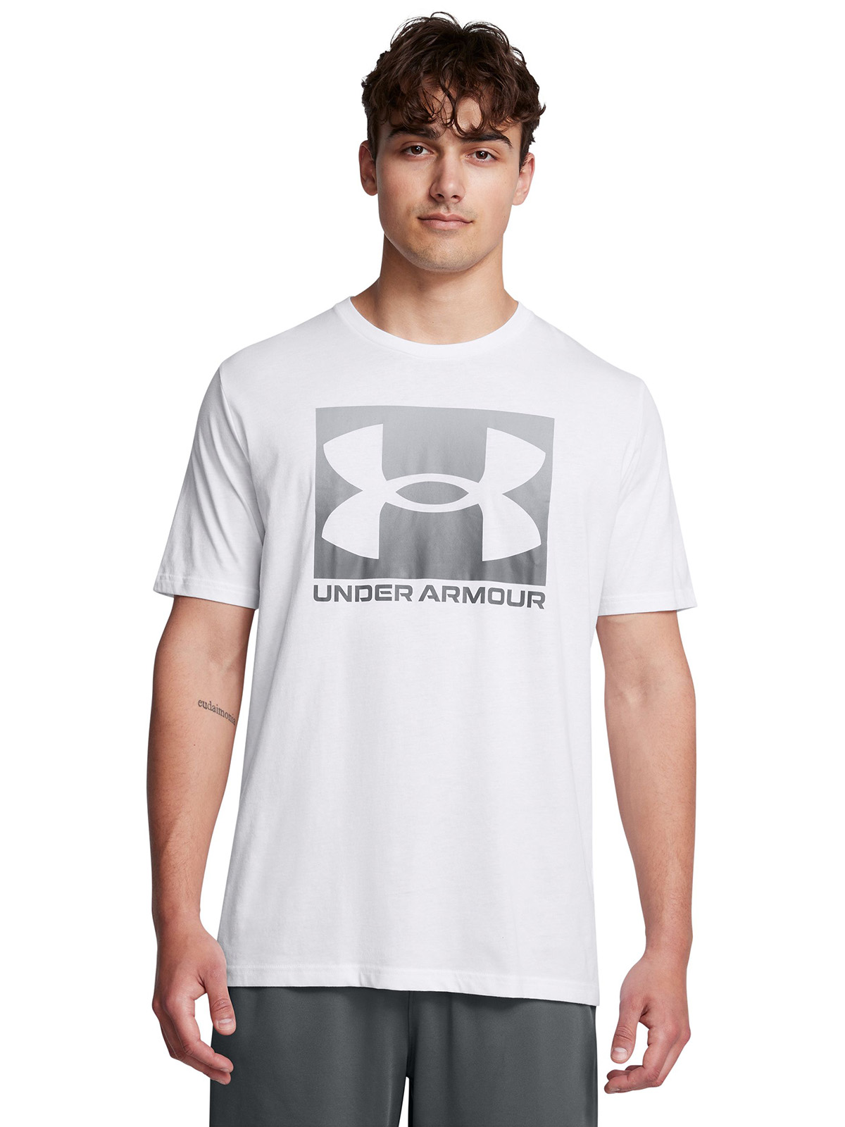POLERA M/C HOMBRE BOXED SPORTSTYLE POLERA BLANCO UNDER ARMOUR - 4